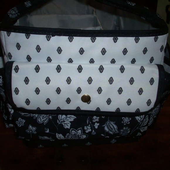 Joann Fabrics Organizer Craft Make-up Caddy Tote Storage Handles & Pockets Reuse - Picture 7 of 9